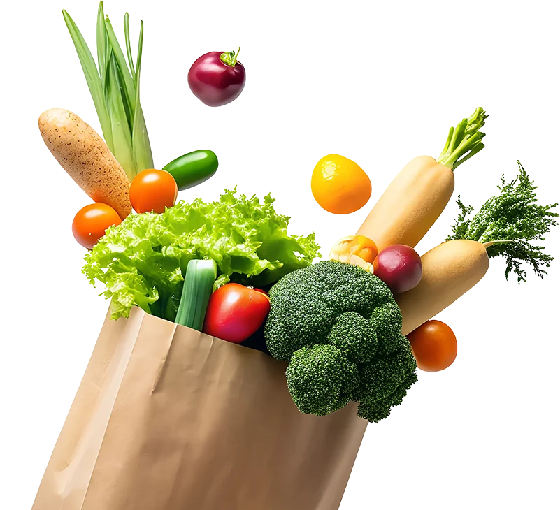 Sac de courses d'épicerie